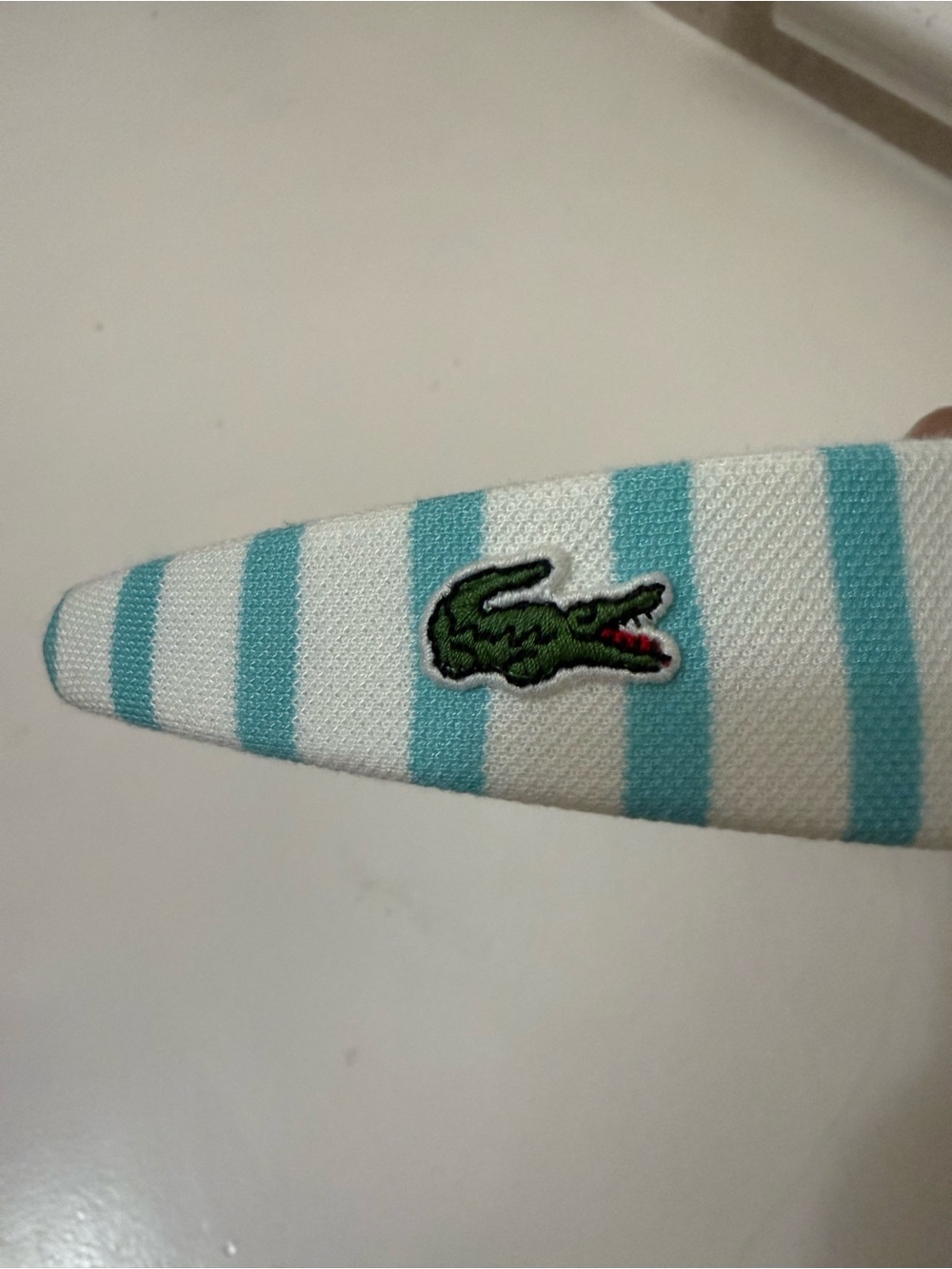 Lacoste Striped Headband